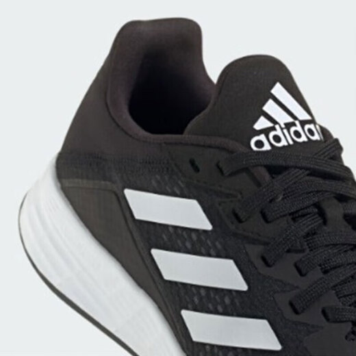 阿迪达斯（adidas）男鞋女鞋春季新款DURAMO SL运动鞋透气休闲鞋训练备赛竞速跑步鞋 JQ9716/黑色/白色/深灰 40.5