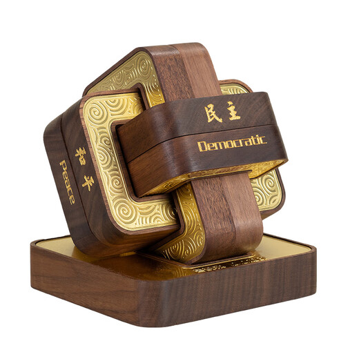 Saint Craft Lu Ban Héritage culturel culturel culturel et créatif Lu Ban Lock National Style Business Cadeaux pour les clients Activités d'entreprise haut de gamme Activités de souvenir personnalisé
