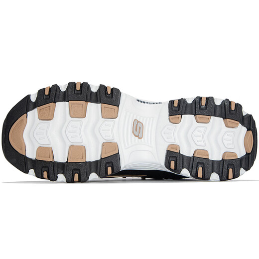 SKECHERS DAME SHOUS SPRING 2025 NEU NEU VERSATILE PANDA SHOUS FODENTREND SPORN CLASSIGKEIT DIAL SOLLE ERHALTENDE Dad Schuhe 11979-BKGD/Schwarzgold 37.5