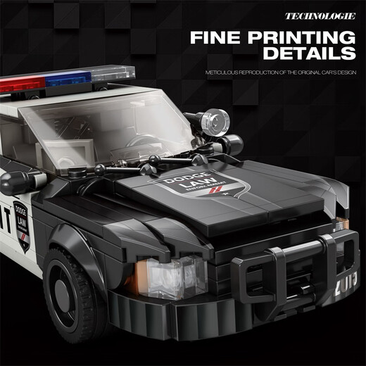 Bloques de construcción de LEGO compatibles con el nuevo modelo de carreras de carreras de automóviles de la policía de ocho cuadrículas Lele Lele High Go Toys FXX-K Ferrari 686