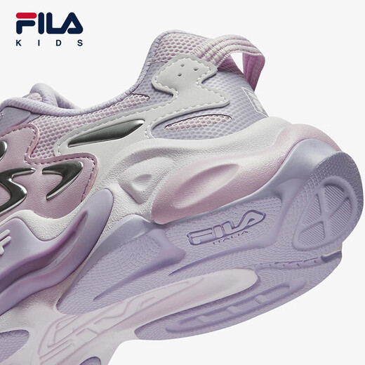 FILA Fila children's shoes children's running shoes 2025 summer breathable sports shoes men and women middle and big children's running shoes