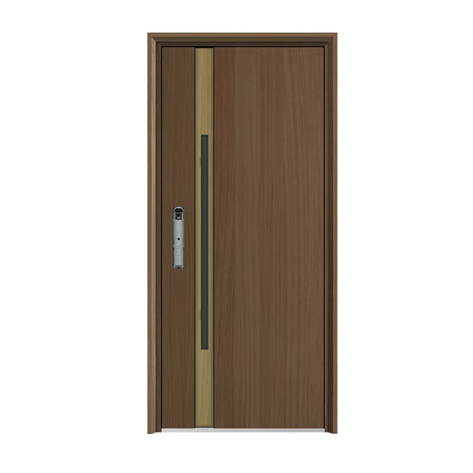 
Foaming and filling silent Class A security door hidden lintel wood grain transfer entrance door 2025 new Chinese luxury house mother door mechanical lock 2250*1050