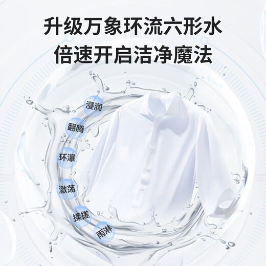 海尔（Haier）洗衣机14126升级款8/10/12公斤超薄滚筒洗衣机大容量带烘干洗烘一体全自动家用嵌入式除菌以旧换新 Leader9公斤单洗+超薄平嵌+智能投放+大筒径