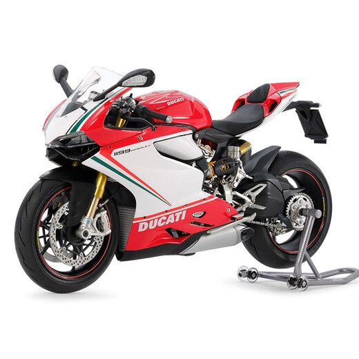 田宫摩托车拼装模型 14132 杜卡迪1199 Panigale S Tricolore 1/12 杜卡迪1199