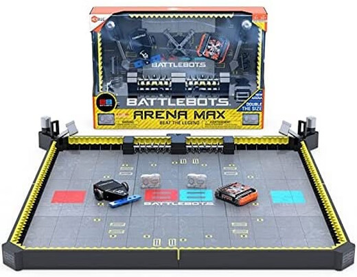 赫宝（HEXBUG）赫宝BattleBots博茨大战智能遥控对战格斗机器人儿童玩具男 电动声光遥控喷火红色龙 官方标配
