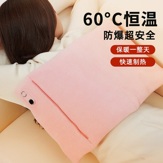 Yanbat's new graphene heating electric hand warmer 60 degrees constant temperature explosion-proof USB digital display rechargeable hand warmer waterless portable hand warmer 3600 mAh battery hand warmer bag graphene hand warmer bag (avocado green) 60 C degrees