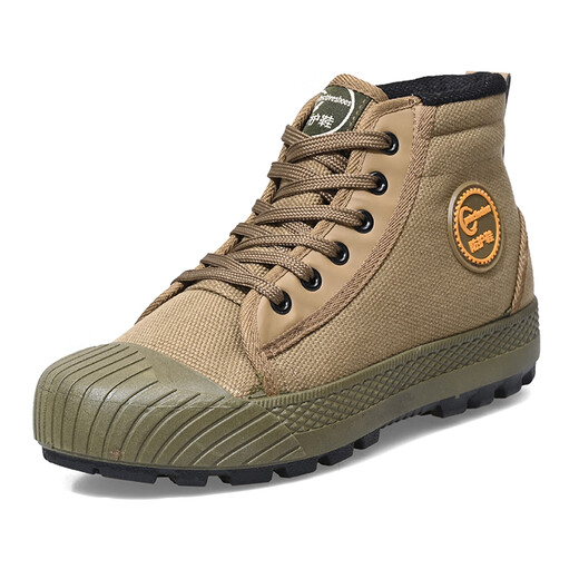 3531 High-Top-Schutzbefreiungsschuhe Herren-Baustelle Kee-resistent wasserdichte und rutschfestige Arbeitskräfteschuhe im Freien im Freien im Freien im Freien von Leinwandschuhen gelbe Gummi-Schuhe Wanderschuhe.