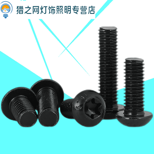 Yingtang M5M6M8M10109 level anti-theft screws high-strength plum blossom hole semi-round head pan head hexagonal screw round cup M4*830 pieces