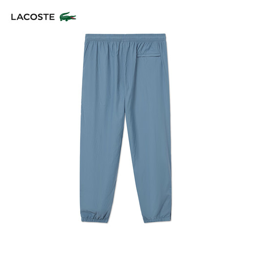 LACOSTE French crocodile men's 25 spring and summer new lightweight and comfortable sports trousers | XH8909 HD9/blue gray L 5