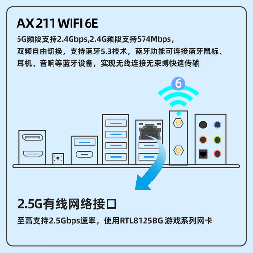 尔英主板/Z690白色电脑台式机MATX全新WIFI组装CPU主机板DDR5 Z790-ARGB-WiFi-DDR5