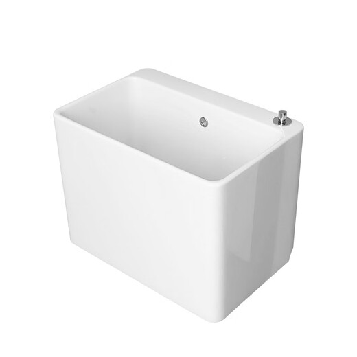 Arrow ARROW wall-mounted wall-mounted mop pool home balcony ceramic bathroom wall-mounted large wash mop pool sink small 145+ anti-blocking drain + sitting spray gun faucet hanging