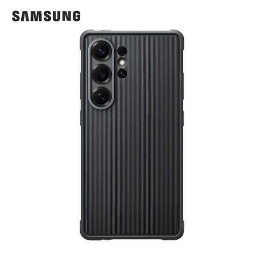 Samsung Galaxy S25 Ultra Original SHIELD SHOCK SHUCK Protection Caso anti-caza Móvil Móvil Caso de protección original Negro