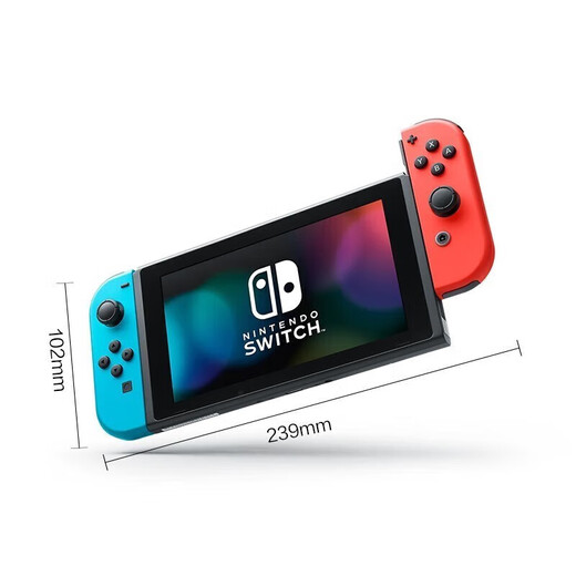 Nintendo Switch Nintendo Japanese Version Enhanced Battery Life Red and Blue Controller Game Console Portable Game Handheld Console for Casual Family Party