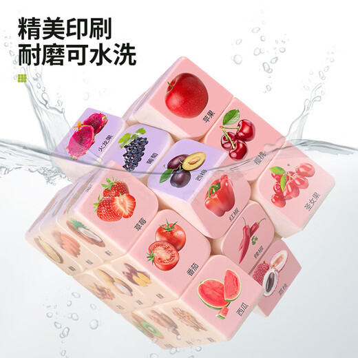 
Jianwei Shen Magic Cube Children 1-3 years old creative third-level magic cube smooth and ever-changing infinite kindergarten primary school students gift [Daily tool pattern] - tutorial manual