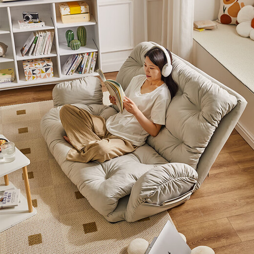 Jiayi lazy sofa can sleep and lie down in the living room and bedroom double folding sofa bed small apartment tamat leisure sofa lounge chair