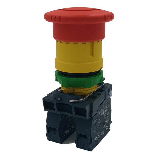 ZB5AS844 红色急停XB5AS8442/XB5AS8445 XB5AS8444/AS84441 XB5AS8446整套触点3闭0.08KG