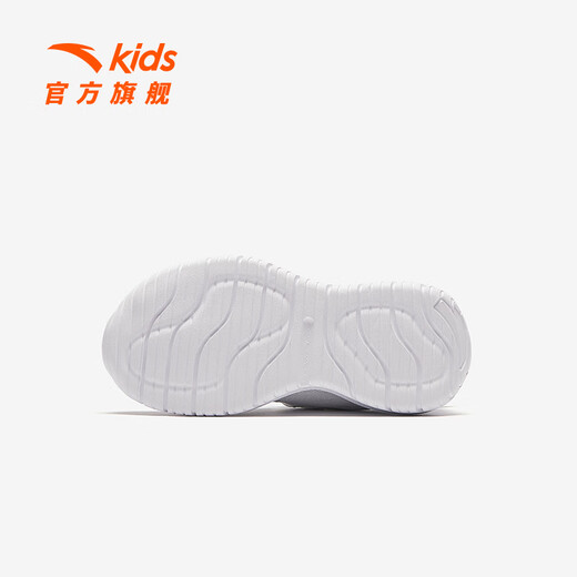 
Anta children's sneakers boys' shoes 2025 spring and autumn new Velcro soft sole comfortable and energetic running shoes Anta white H-1 32 feet length about 20cm
