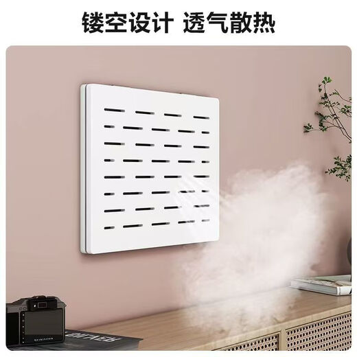 Lin Jia boy's new electric meter box decorative painting weak current box blocking wifi multimedia network cable box switch ultra-thin cover plate without punching Lucky Cat width 40*height 30 (accommodates 35*25)