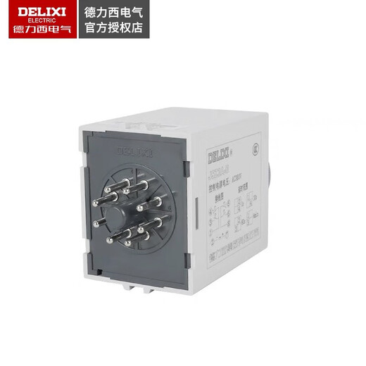 Delixi cycle time relay power on and off delay JSZ3A-BCD adjustable 220V380V24V requires a base contact customer service to make up the price difference