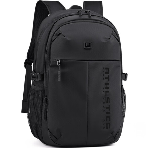 Edison Backpack Lightweight Sports Water-Repellent Backpack Business Commuter Travel Student School Bag E26-1 Black