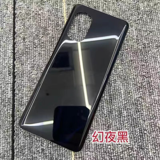 Jingxiuke is suitable for Huawei NOVA9 rear cover nova9se rear cover nova9pro mobile phone glass rear case mobile phone rear cover battery cover protection piece nova9 gloss black rear cover