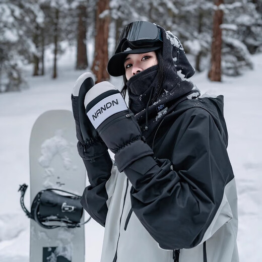 Nanen Nandn Guantes de ciclismo resistentes al desgaste y resistentes al desgaste Guantes de snowboard de snowboard.