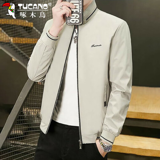 Woodpecker (Tucano) Veste pour hommes Veste masculine Spring et automne à la mode