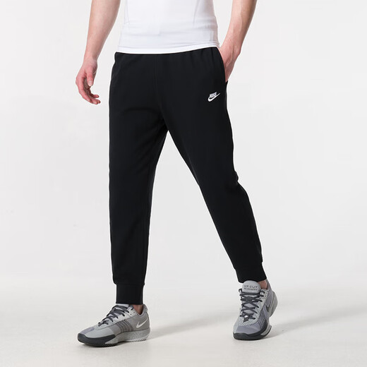耐克（NIKE）男装运动套装2025本命年红色时尚套头衫卫衣休闲针织长裤男2件套 FN3889-657+FQ4331-010 M
