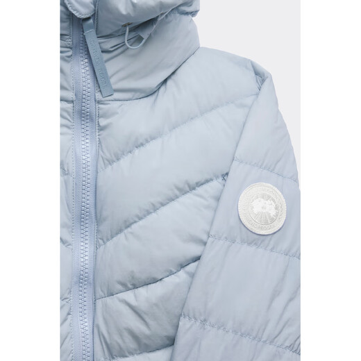 Canada Goose Clair Veste en étiquette blanche pour femmes Veste décontractée extérieure grande veste d'oie 2331ww 854 Dawn Blue S