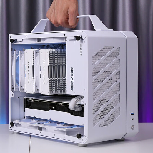 Gigabyte R7 9800X3D/RTX5080/5070Ti graphics card desktop assembly computer game small console Mechanical Master C28 small sugar cube portable mini configuration optional 5 9800X3D/32G/1TB/5070Ti