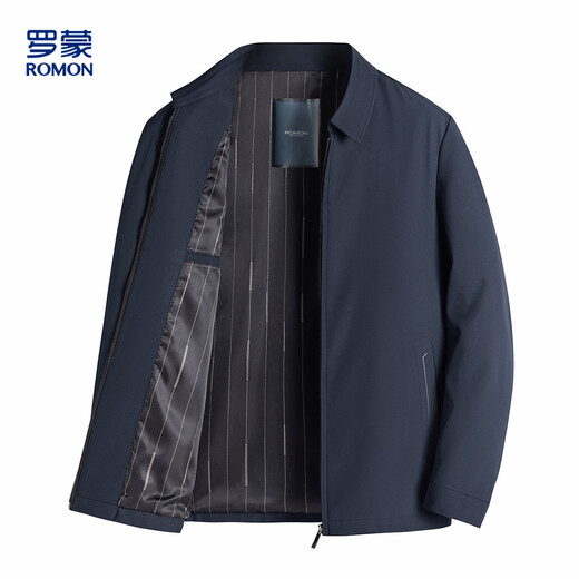 Lomon jacket men's spring and autumn classic executive jacket solid color men's business casual jacket LM1Z266H9528