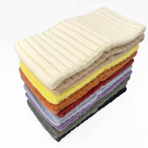 Satiri windproof forehead wiping warm forehead headband summer sleeping headband confinement hat turban wide-brimmed ear protection headband for women silver gray