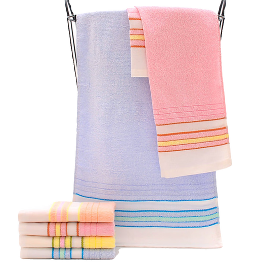 Shanghai mercerized small towel Shanghai mercerized towel pure cotton pure cotton mercerized cotton thin and light children and old 10 pieces (1048) mercerized towel 1g 74X34CM
