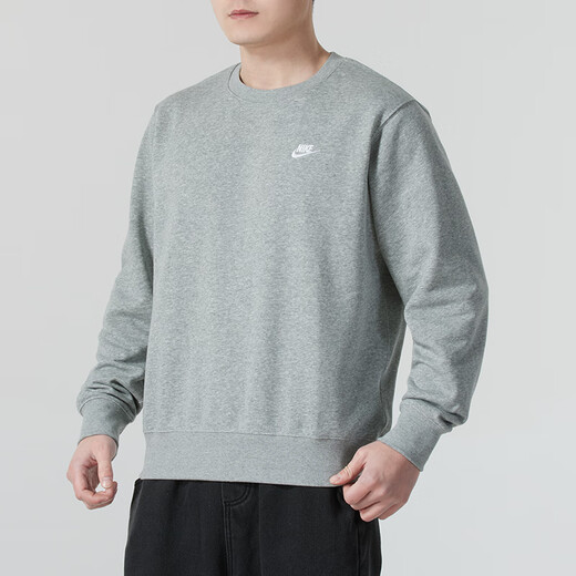 耐克（NIKE）卫衣男装 2025秋季新款运动服健身训练跑步锻炼休闲服时尚套头衫 FN3889-063 S
