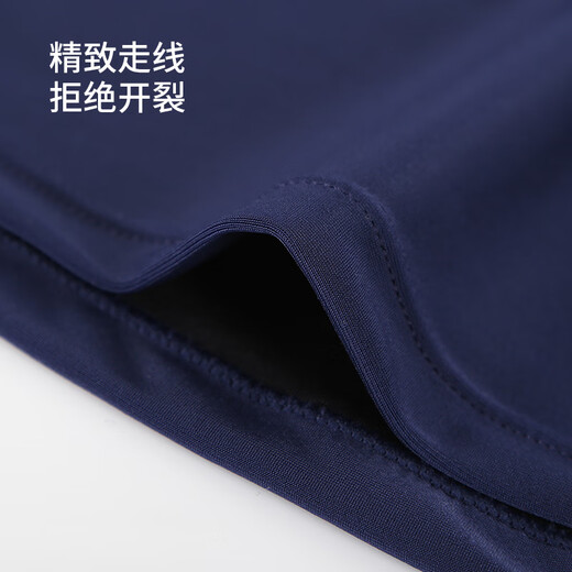 Hongxing Erke (ERKE) swimsuit for women, split large size suit, swimming and diving equipment, covering the flesh and slimming, soaking in hot springs, flower blue 2XL