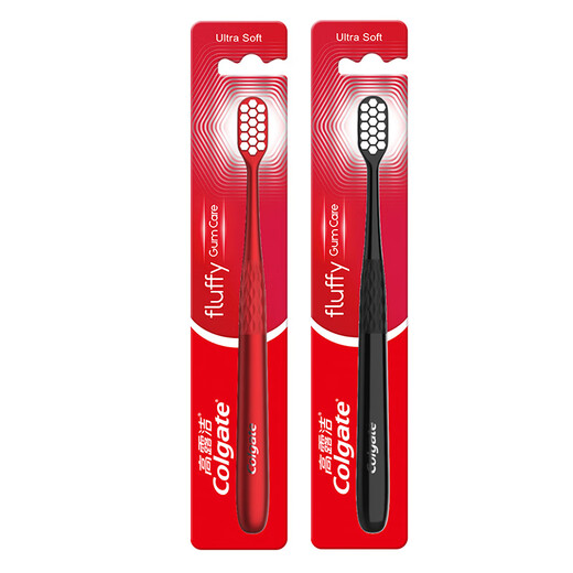 
Colgate [Same Model of Sun Yingsha] Fleece Ginger Protection Toothbrush High-density Ultra-fine Soft Bristle 2 Toothbrushes Couple Independent Packaging