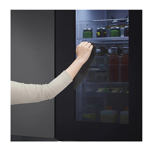 LG-Kühlschrank S651MC78 655L Doppeltüren, Perspektivenfenstertüren, mittlere Türen, mehrdimensionaler Windvorhang, Doppelwindsystem, luftgekühlt und frostfrei