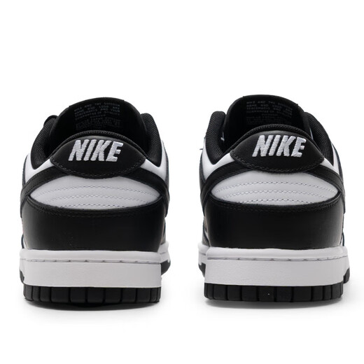 Nike (NIKE) men's shoes, women's shoes, summer and autumn new Dunk Low couple's sneakers, fashionable and versatile low-top casual shoes for women, CW1590-100 black and white panda 40 (GS)