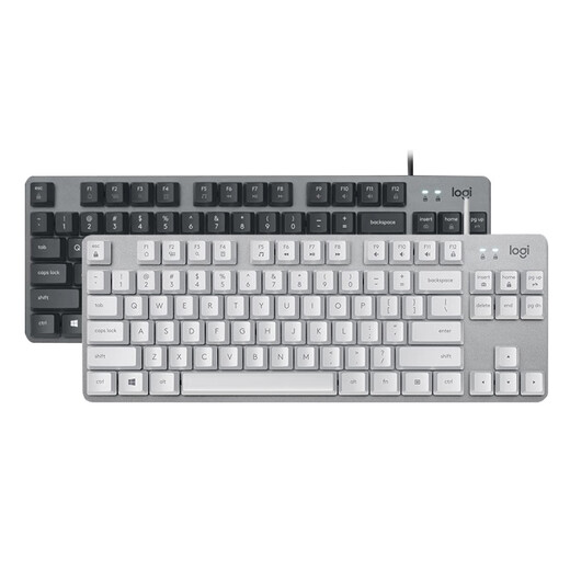 Logitech K835 Проводная механическая клавиатура 84 клавиши без периферийных устройств для компьютера подсвет