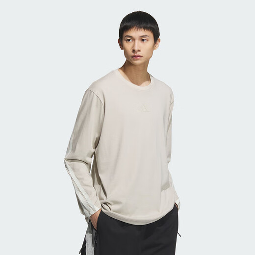 阿迪达斯 （adidas）（adidas）胜道潮流 2025春男时尚运动休闲长袖T恤 KC3888 2XL