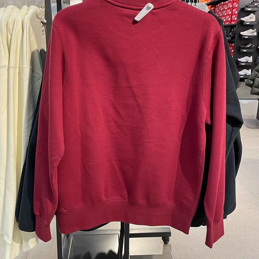 Nike (Nike) Chaqueta de sudadera primavera y otoño Sportswear más Velvet Loose Casual Round Neck Extermul