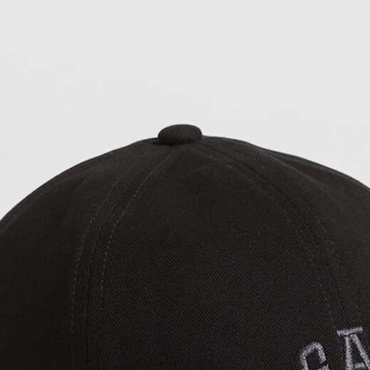 Gap Men's Clothing 2025 Frühling Neues Sticklogo Pure Cotton Baseball Cap American Baseball Cap American Version 603133 Schwarz All Size
