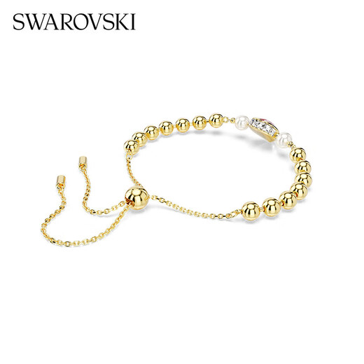 施华洛世奇（SWAROVSKI）IMBER 粉色爱心手链女手镯送女朋友生日礼物女5711344