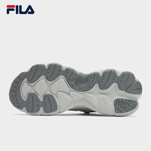 Fila offizielle Herrenschuhe Fern 2 So moderne Sportschuhe 2025 Frühling Neues Farn Gras 2 Generation Casual Schuhe Dad Schuhe Kokosmilch weiß/wildes Taube Grau-CW 43