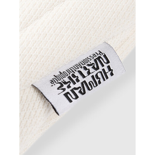 GXG Men's Loose Tie-Leg Sweatpants Thick Casual Pants Commuting Men's Pants Winter New Product Off-White L