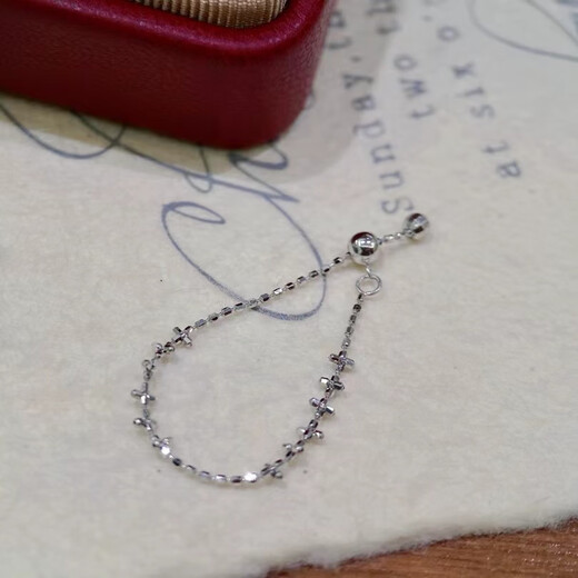 Fujiu DIY jewelry accessories Au750G18K gold adjustable size lace pearl ring empty support K gold closed ring support K white adjustable size