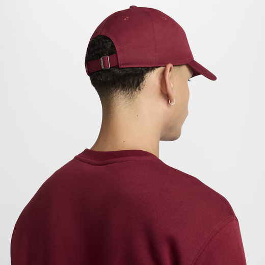 耐克（Nike）帽子男帽女帽 2023新款运动帽鸭舌帽户外遮阳帽时尚休闲帽棒球帽 FB5369-677/队红 L/26-28厘米/42-46码