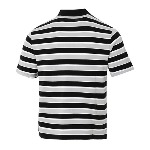 
Nike (NIKE) men's clothing 2025 autumn new sportswear trendy fashion striped short-sleeved comfortable breathable lapel POLO shirt FN3897-010 S