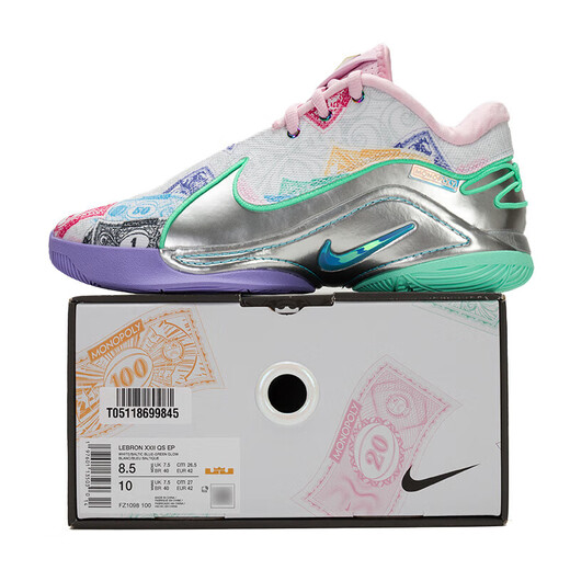 NIKE官方舰店男鞋 25夏新款LEBRON 22詹姆斯22比赛训练实战运动篮球鞋 FZ1098-100 40.5