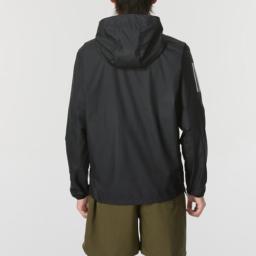 阿迪达斯 （adidas）男子运动套装 2025新款跑步健身训练服潮流时尚休闲衣裤 IN1483/连帽夹克外套 上装 S